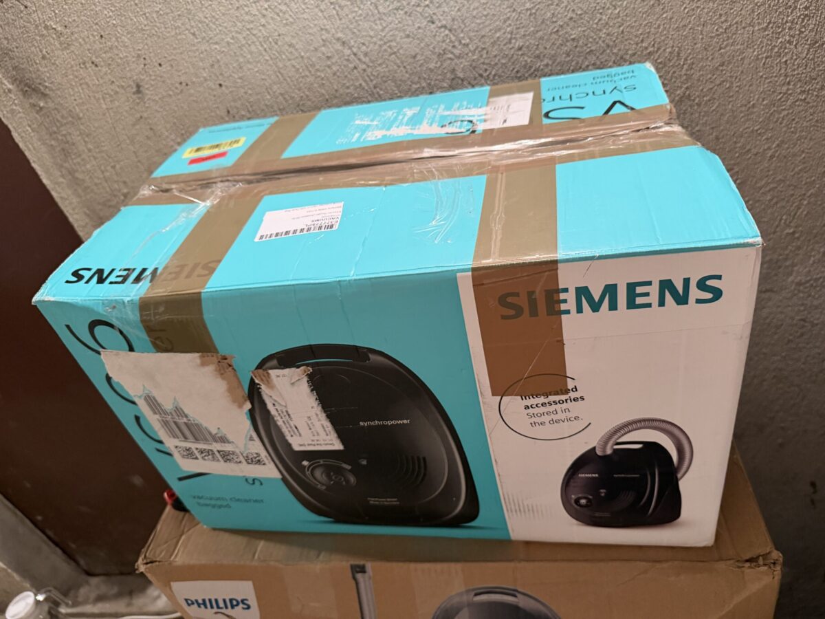 Прахосмукачка с торба Siemens Synchropower VS06B112A - Image 2