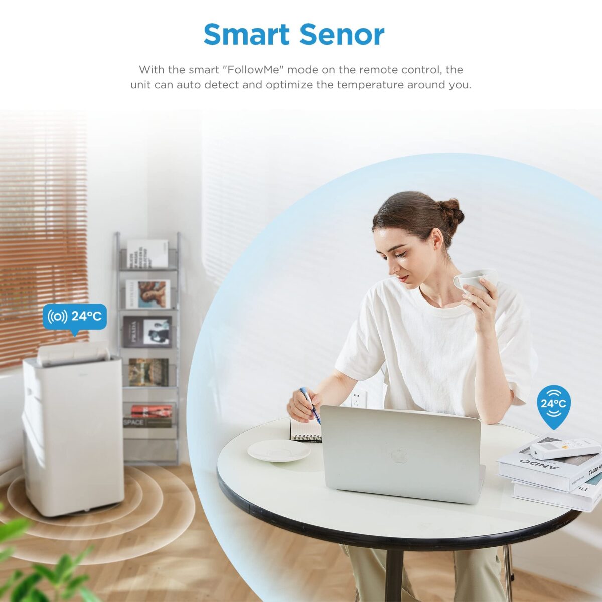 Мобилен климатик Midea Silent Cool 26 Pro WF - Image 6
