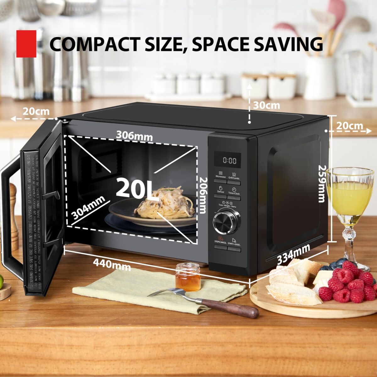 Микровълнова фурна Toshiba MW3-AG20PE(BK) - Image 4